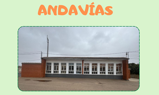 Fachada cole Andavías